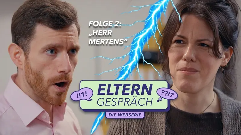 Filmstill aus „Elterngespräch“, Folge 2 · Herr Mertens